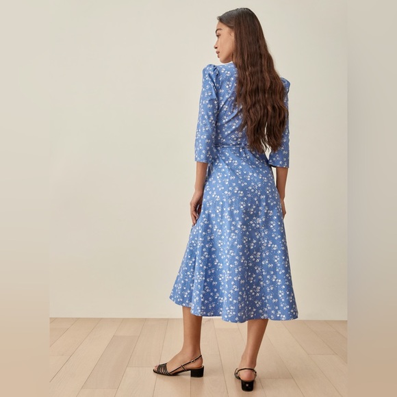 Reformation Hilltop Dress - M - Picture 6 of 7